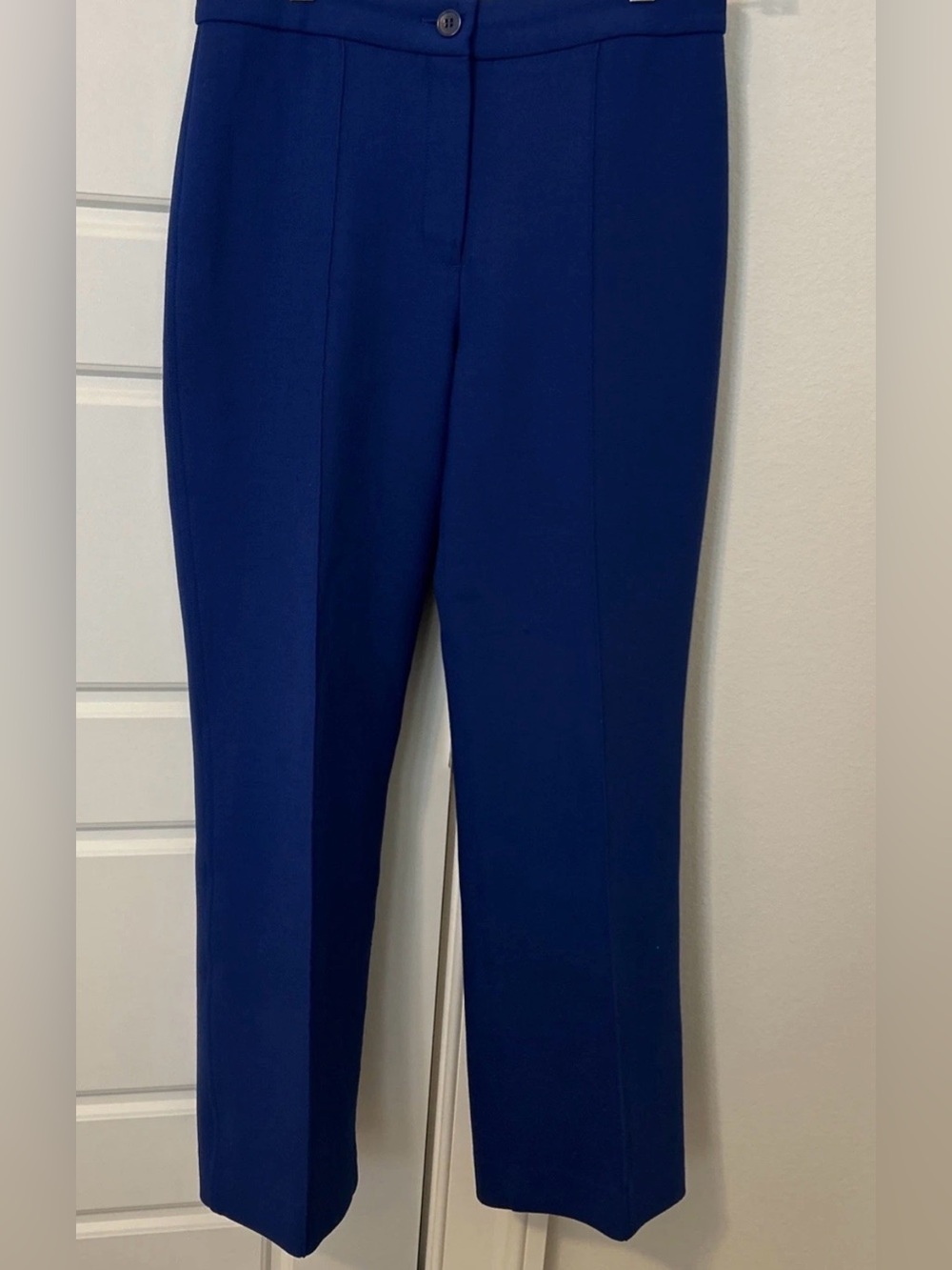 Theory Classic Tailored Women's Blue Ankle Pants